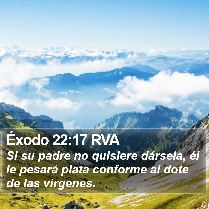Éxodo 22:17 RVA Bible Study