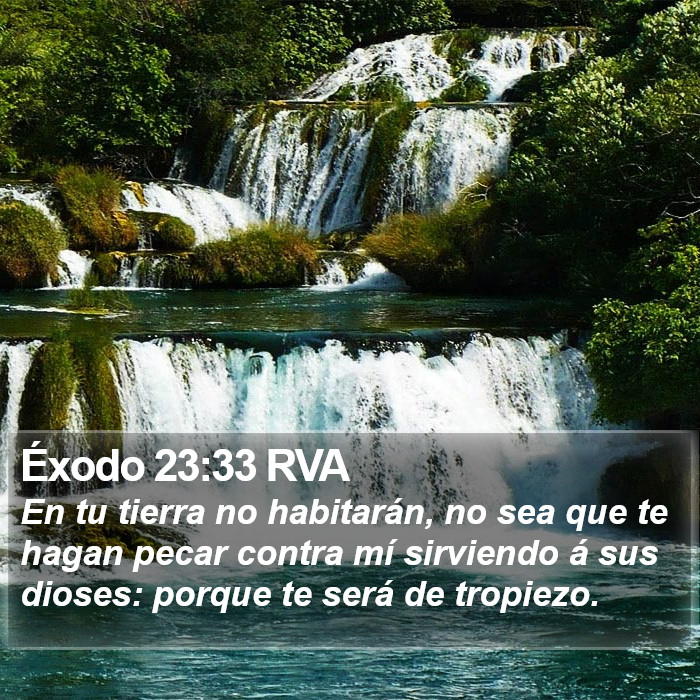 Éxodo 23:33 RVA Bible Study