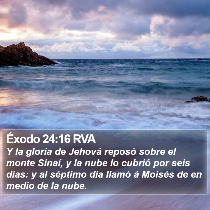 Éxodo 24:16 RVA Bible Study