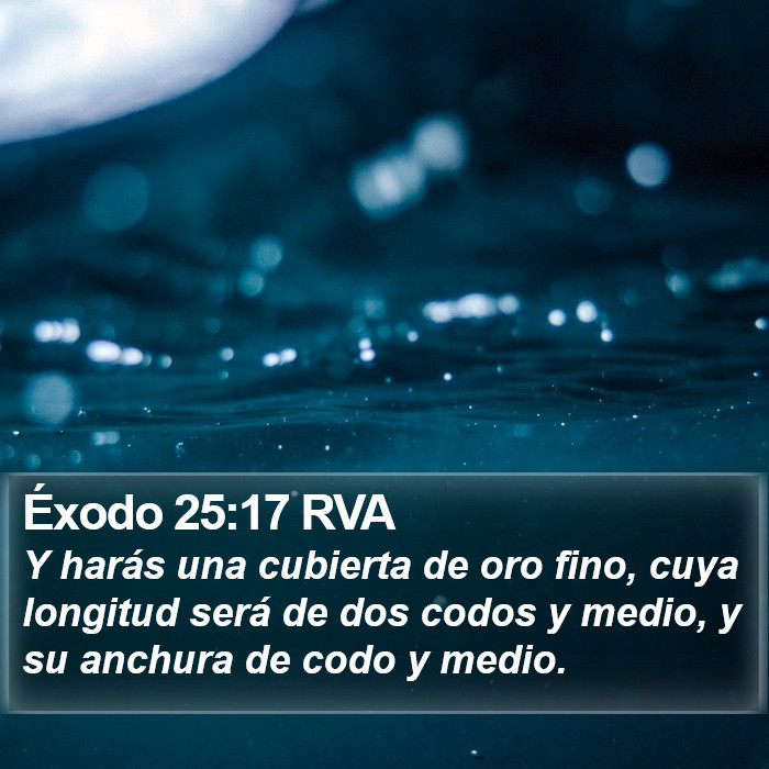 Éxodo 25:17 RVA Bible Study