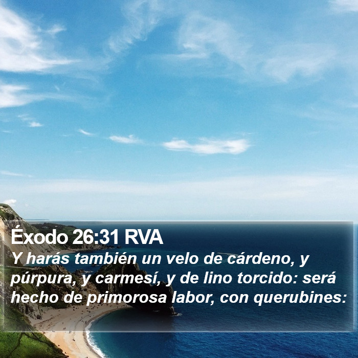 Éxodo 26:31 RVA Bible Study