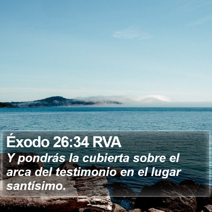 Éxodo 26:34 RVA Bible Study