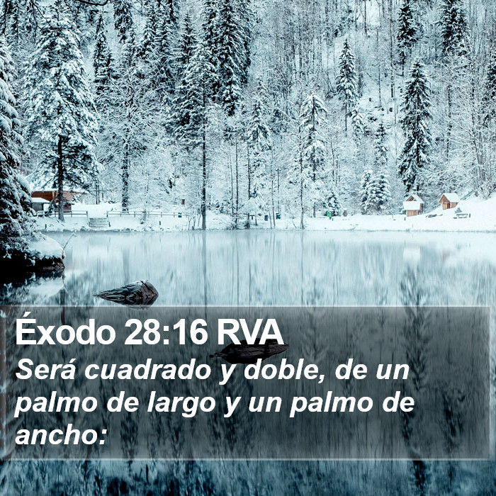 Éxodo 28:16 RVA Bible Study