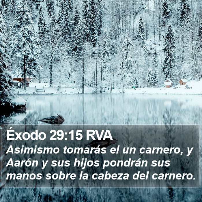 Éxodo 29:15 RVA Bible Study