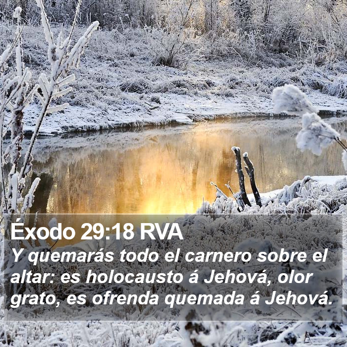 Éxodo 29:18 RVA Bible Study