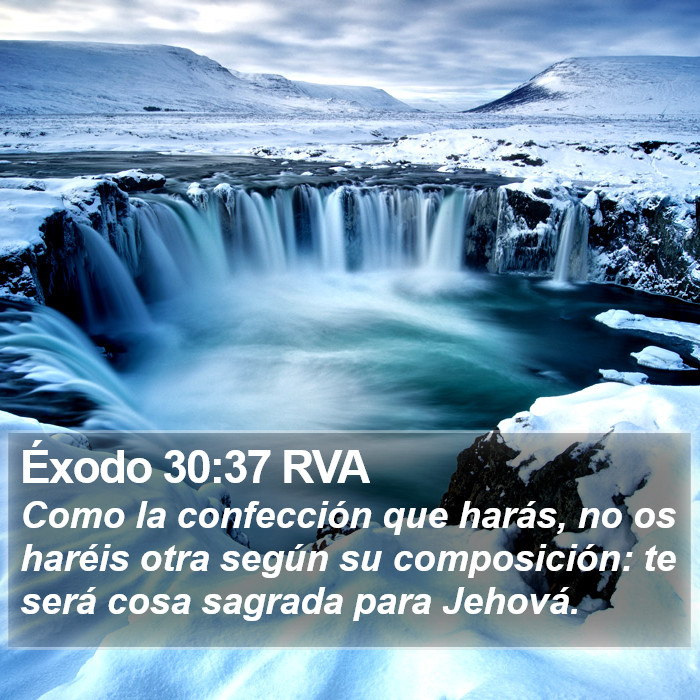 Éxodo 30:37 RVA Bible Study