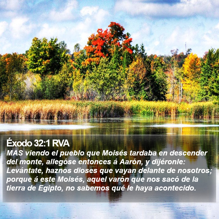 Éxodo 32:1 RVA Bible Study