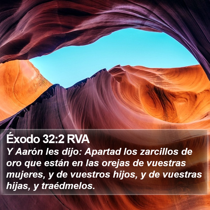 Éxodo 32:2 RVA Bible Study