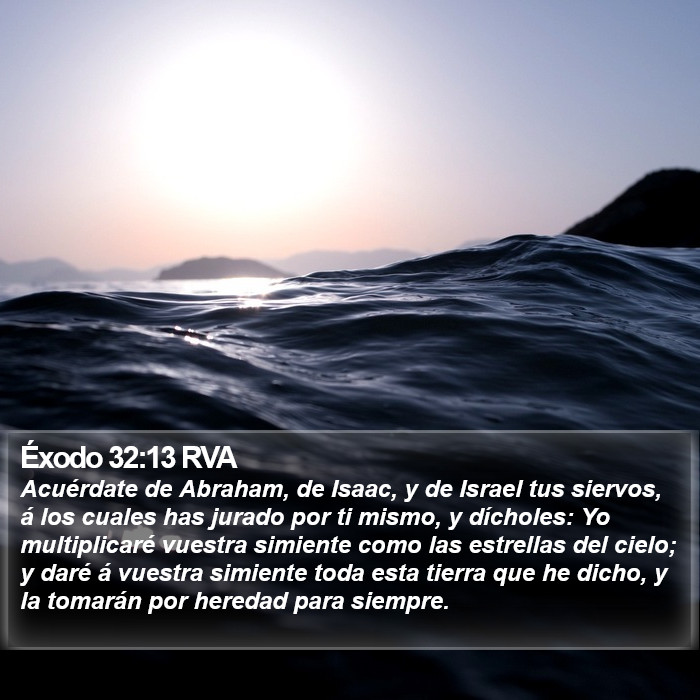 Éxodo 32:13 RVA Bible Study