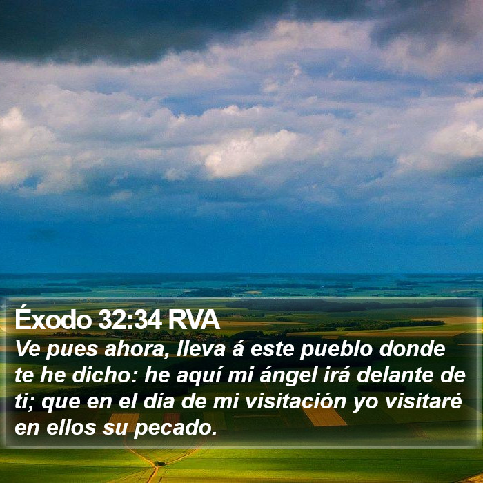 Éxodo 32:34 RVA Bible Study