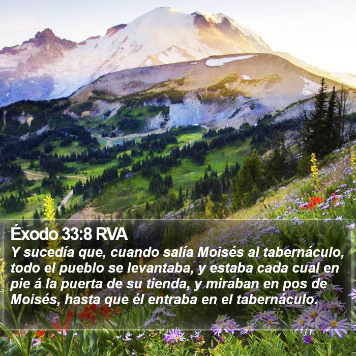 Éxodo 33:8 RVA Bible Study