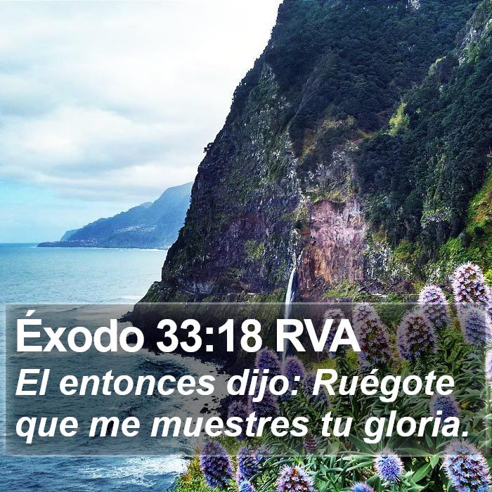 Éxodo 33:18 RVA Bible Study