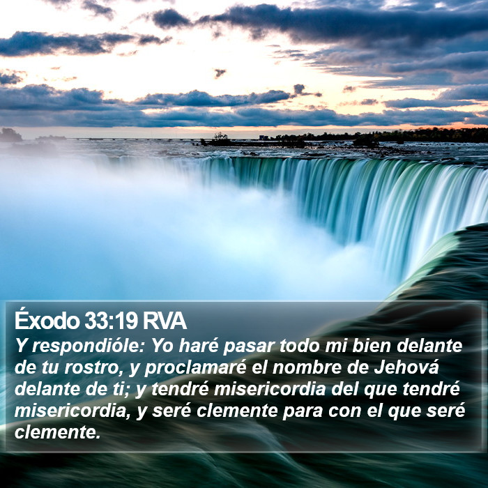 Éxodo 33:19 RVA Bible Study