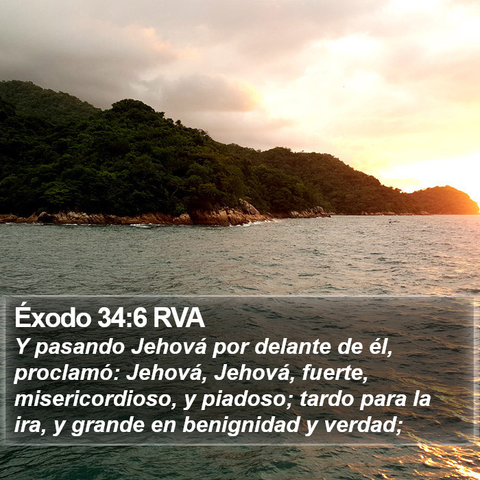 Éxodo 34:6 RVA Bible Study