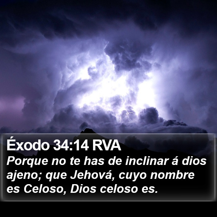 Éxodo 34:14 RVA Bible Study