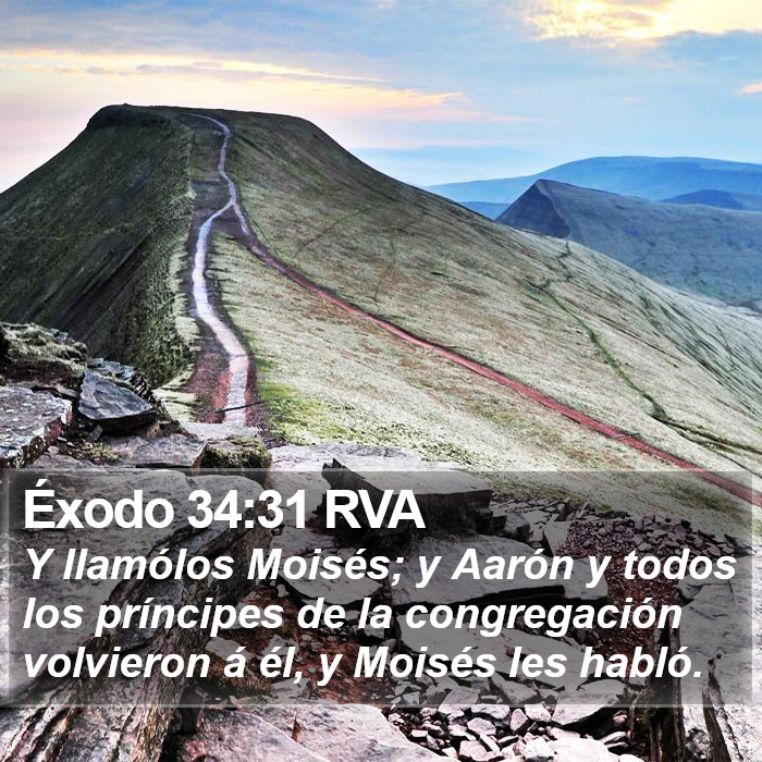 Éxodo 34:31 RVA Bible Study