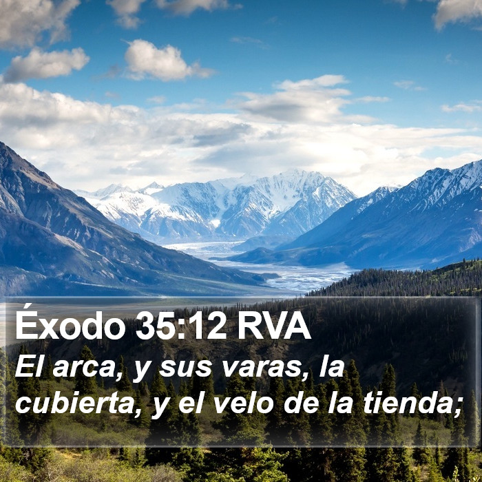 Éxodo 35:12 RVA Bible Study