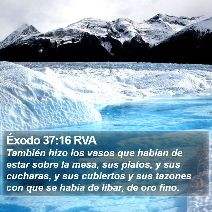 Éxodo 37:16 RVA Bible Study