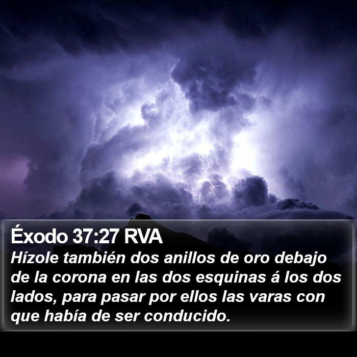 Éxodo 37:27 RVA Bible Study