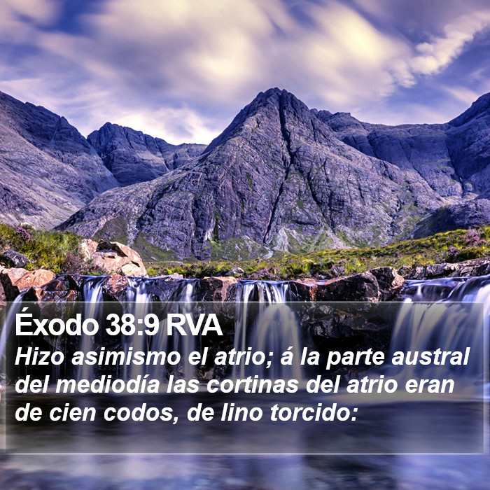 Éxodo 38:9 RVA Bible Study