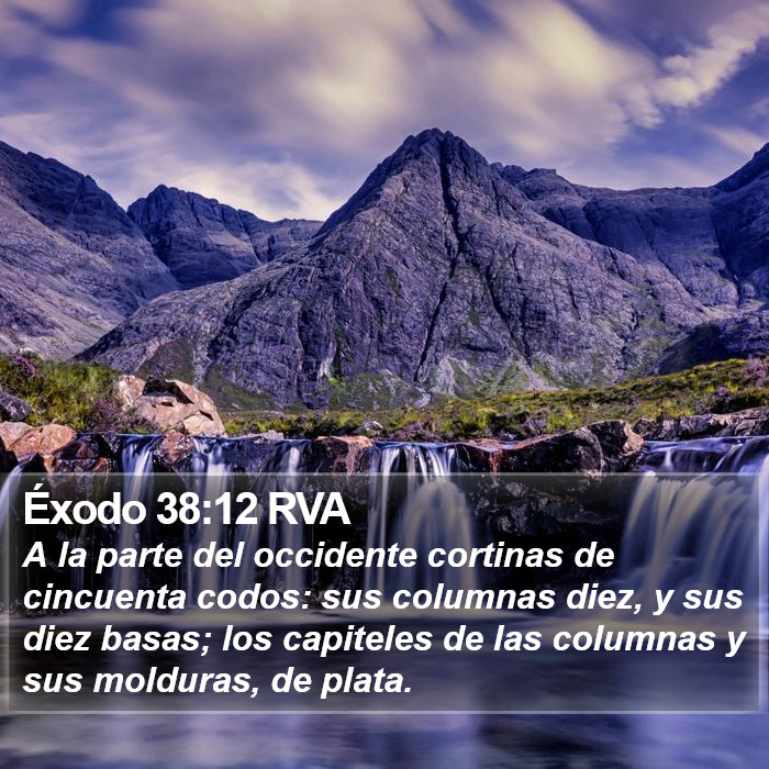 Éxodo 38:12 RVA Bible Study