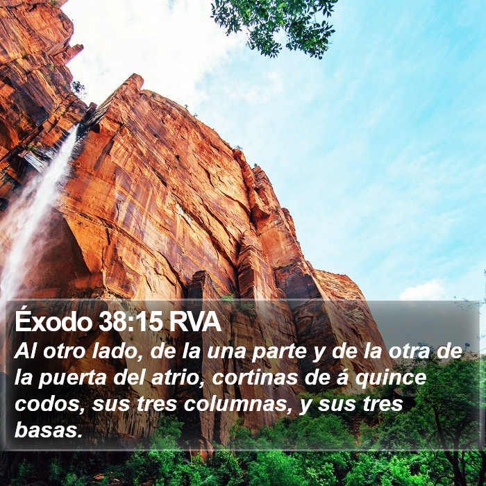 Éxodo 38:15 RVA Bible Study