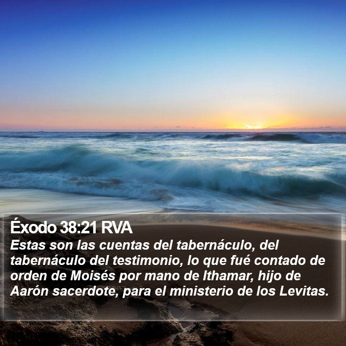 Éxodo 38:21 RVA Bible Study