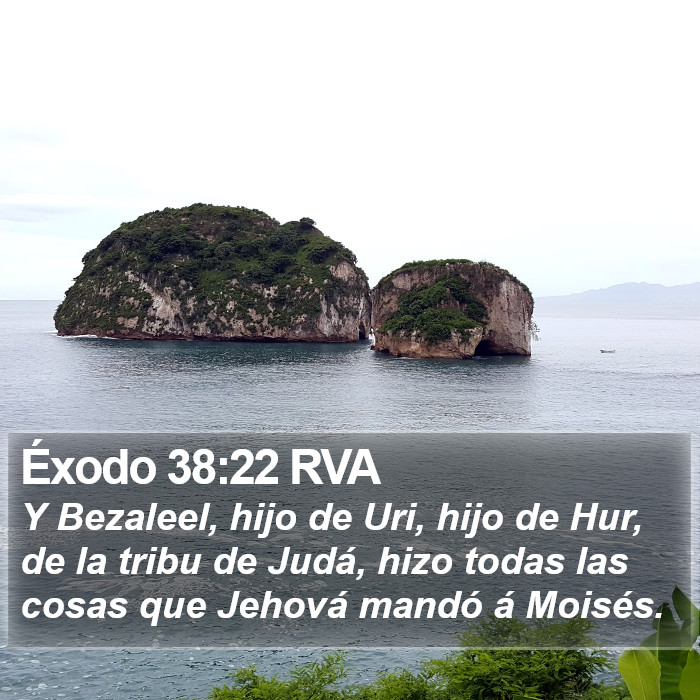 Éxodo 38:22 RVA Bible Study