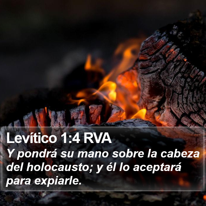 Levítico 1:4 RVA Bible Study