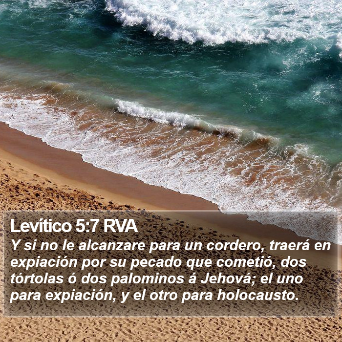 Levítico 5:7 RVA Bible Study