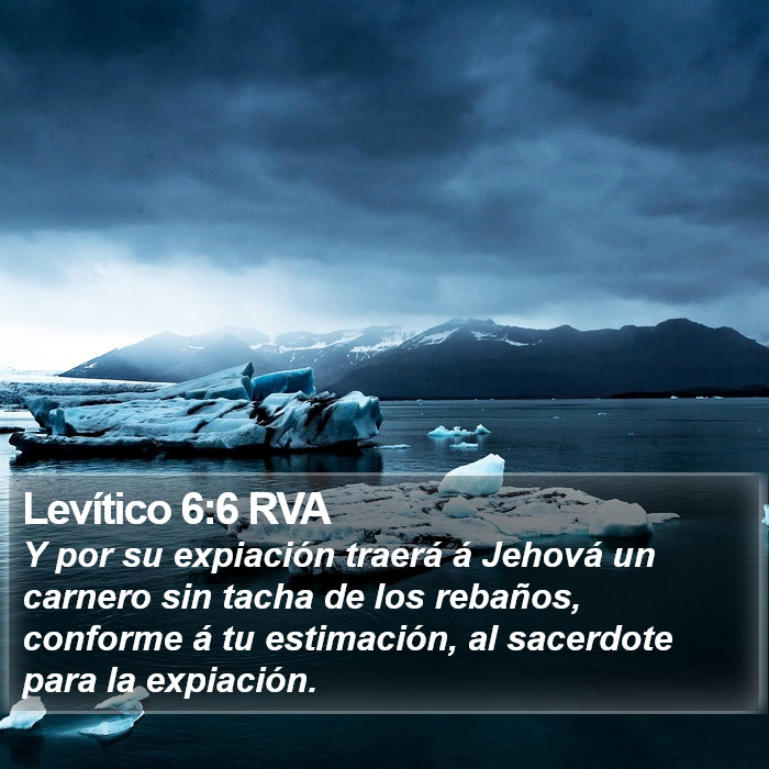 Levítico 6:6 RVA Bible Study