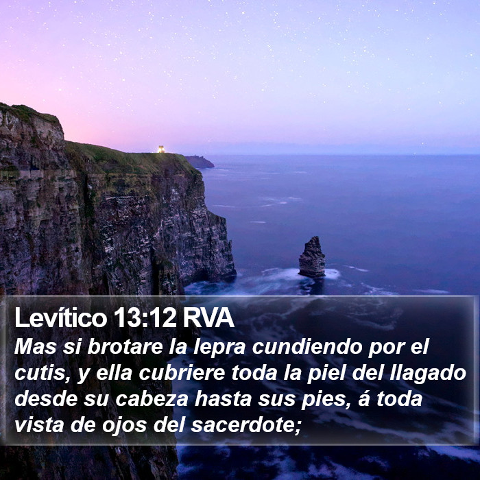 Levítico 13:12 RVA Bible Study