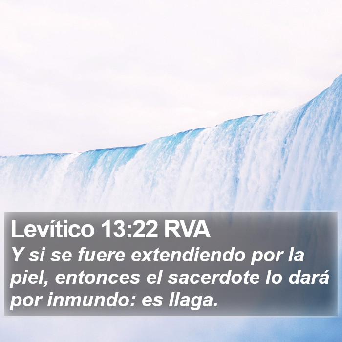 Levítico 13:22 RVA Bible Study