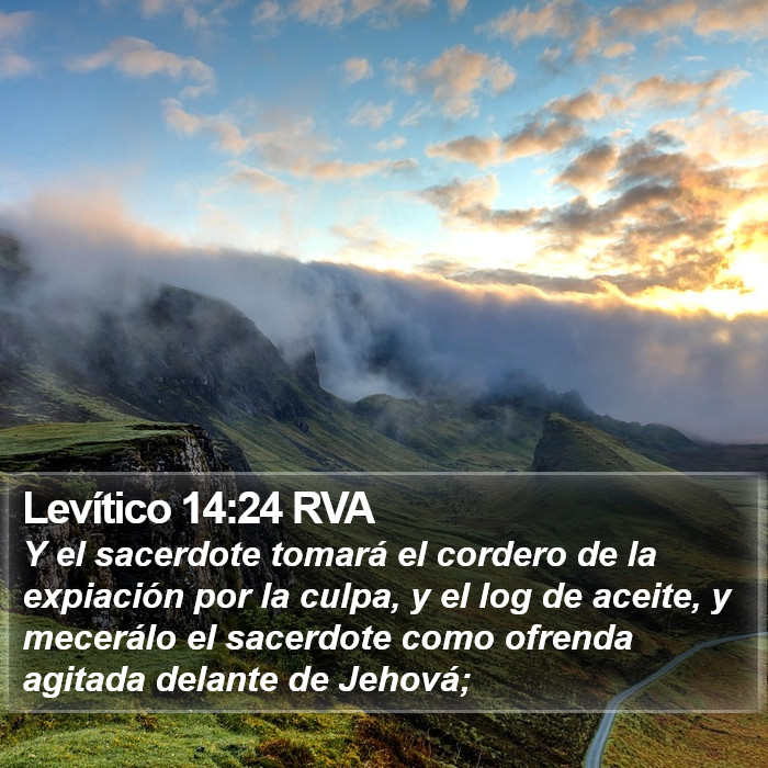 Levítico 14:24 RVA Bible Study