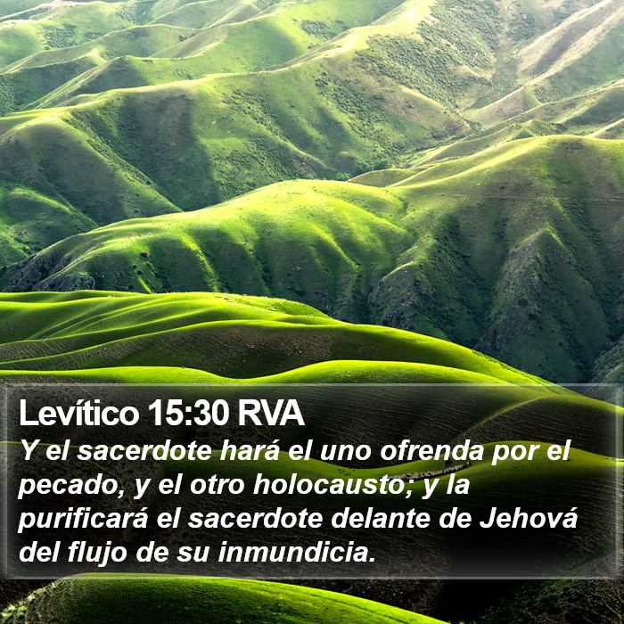 Levítico 15:30 RVA Bible Study