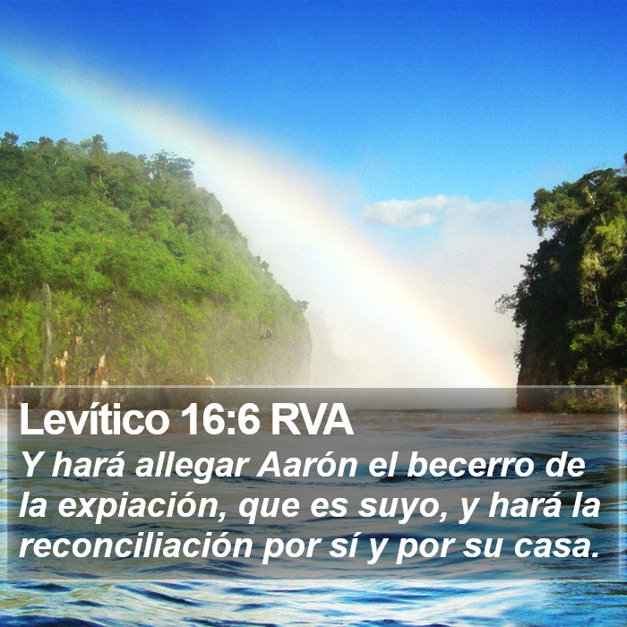 Levítico 16:6 RVA Bible Study