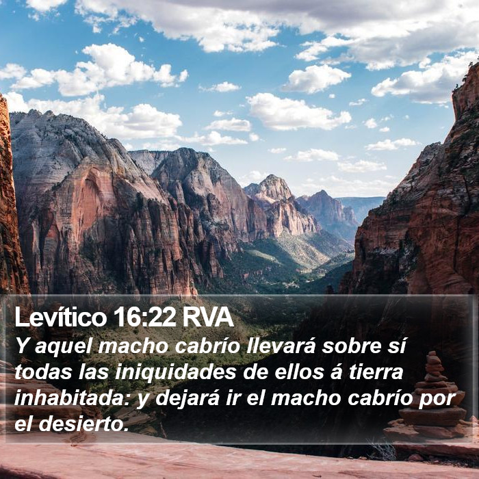 Levítico 16:22 RVA Bible Study