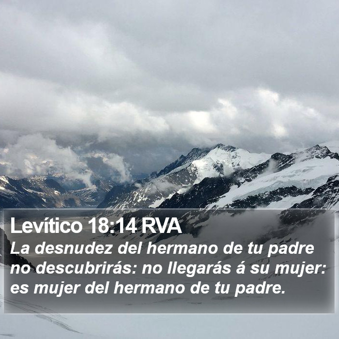 Levítico 18:14 RVA Bible Study