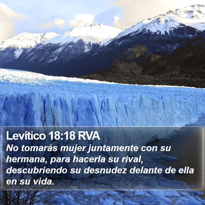 Levítico 18:18 RVA Bible Study