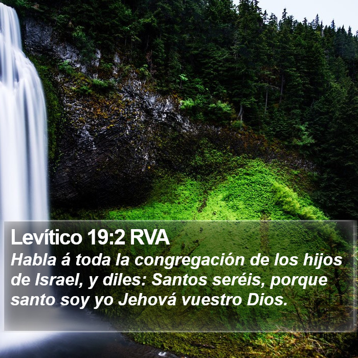 Levítico 19:2 RVA Bible Study