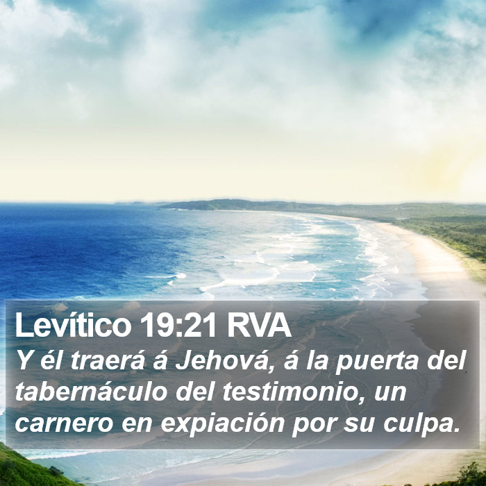 Levítico 19:21 RVA Bible Study