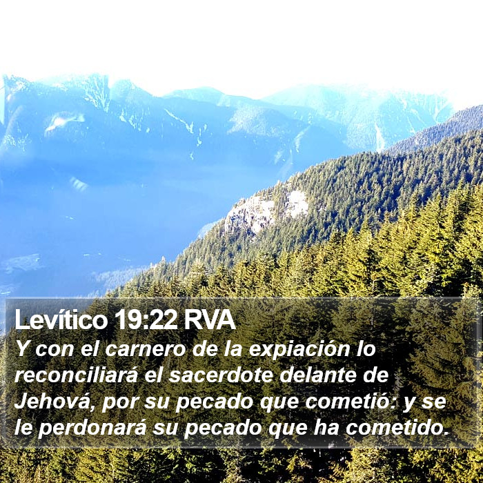 Levítico 19:22 RVA Bible Study