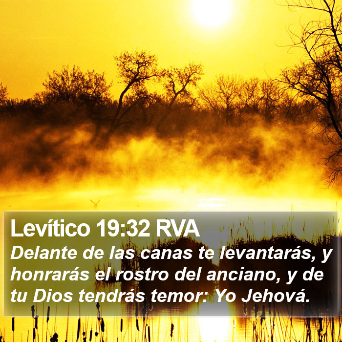 Levítico 19:32 RVA Bible Study