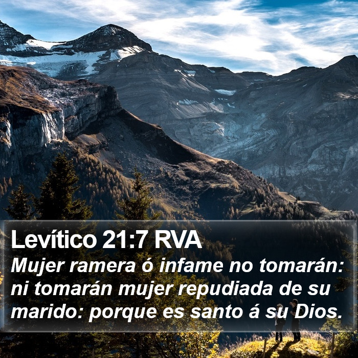 Levítico 21:7 RVA Bible Study