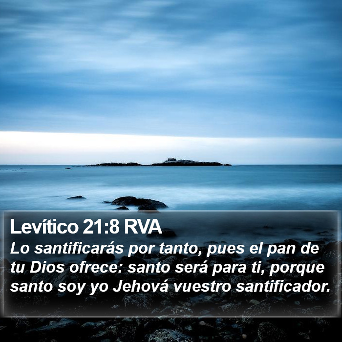 Levítico 21:8 RVA Bible Study