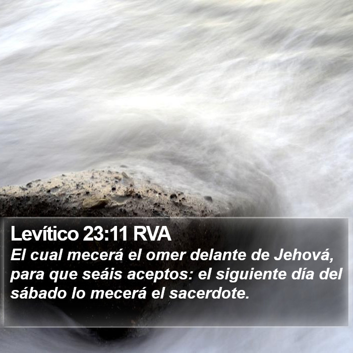 Levítico 23:11 RVA Bible Study