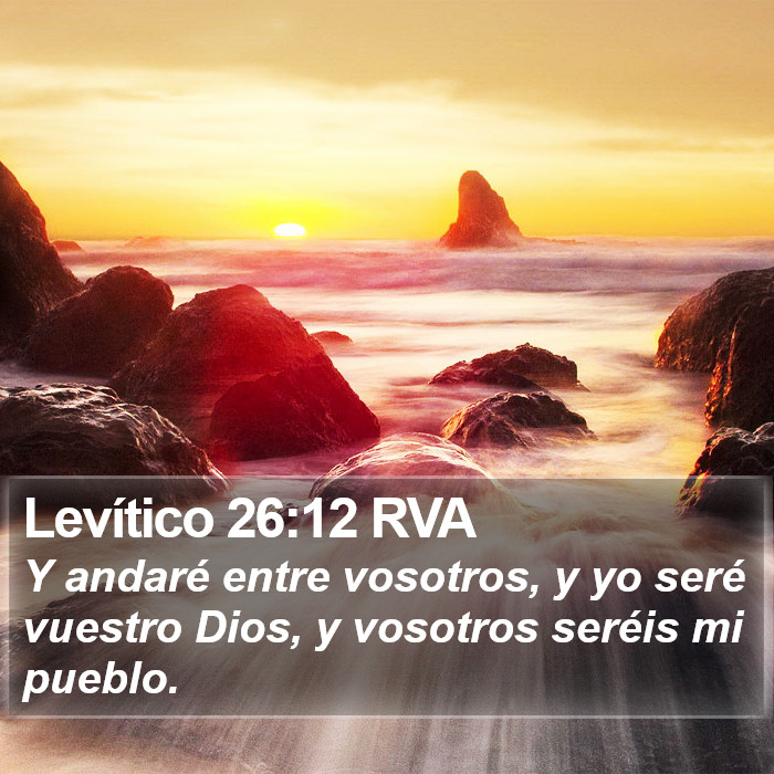 Levítico 26:12 RVA Bible Study