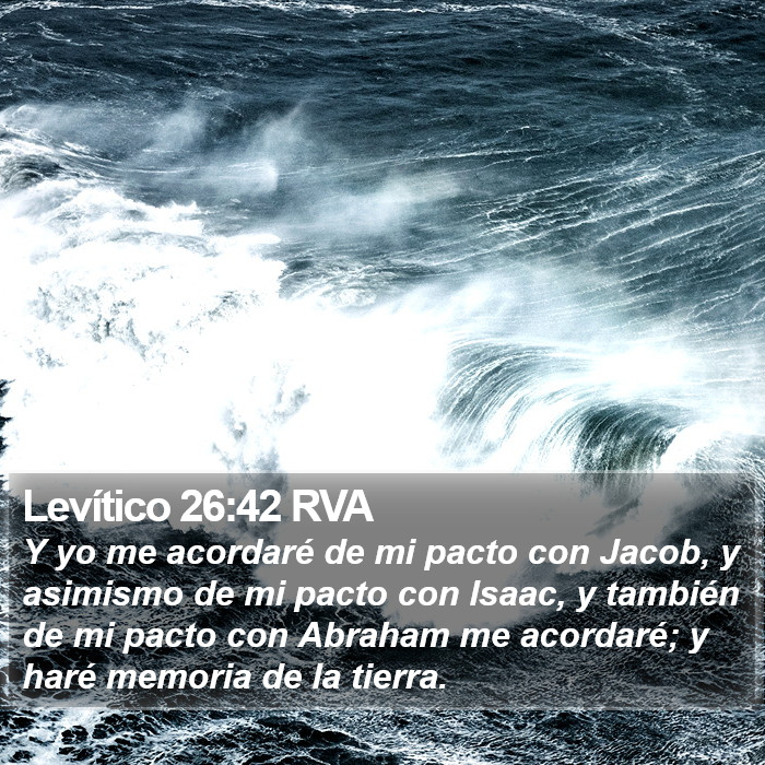 Levítico 26:42 RVA Bible Study