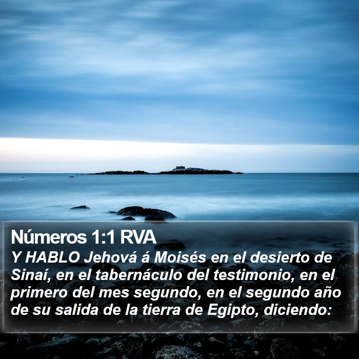 Números 1:1 RVA Bible Study