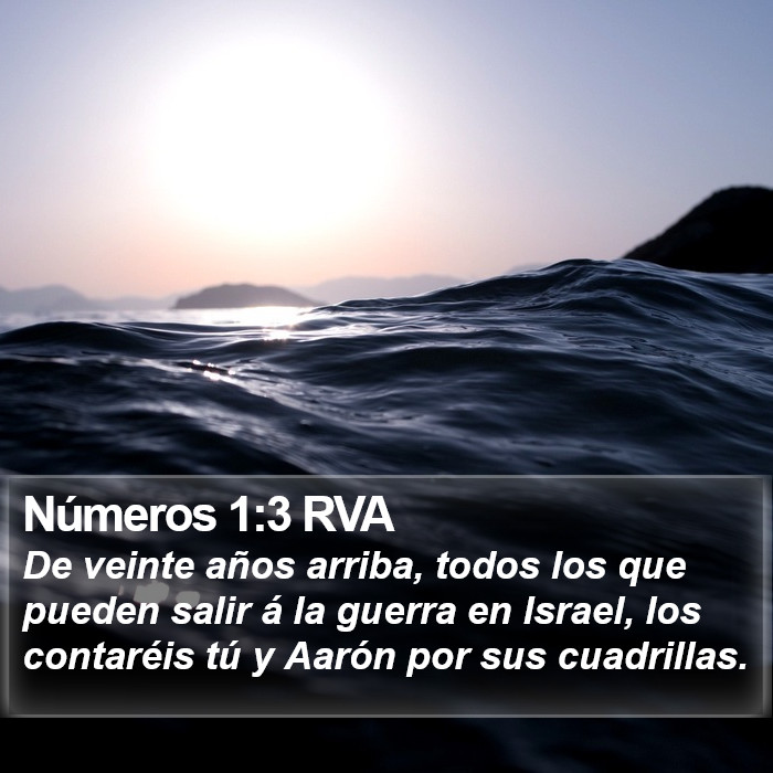 Números 1:3 RVA Bible Study